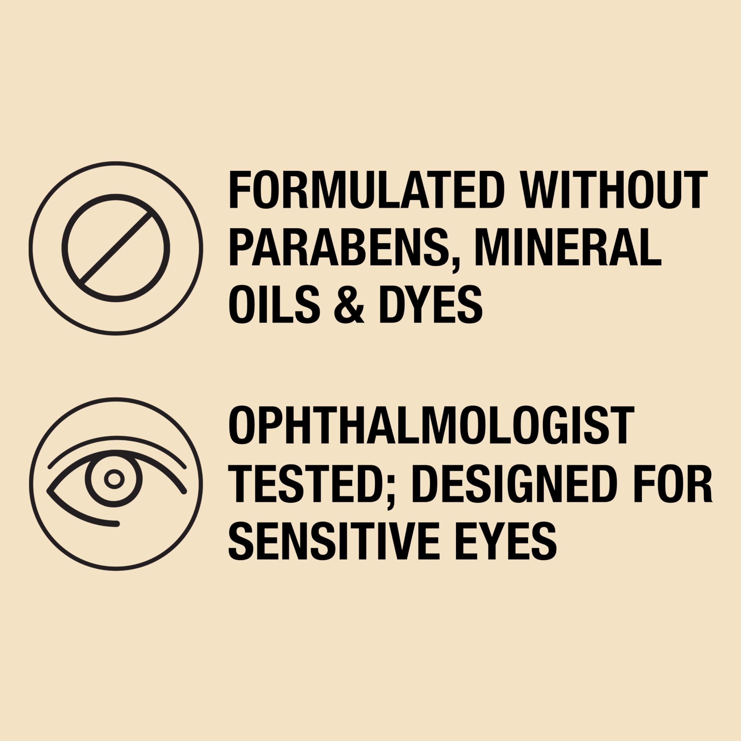 Neutrogena Neutrogena Healthy Definition Mascara, Eyelash Mascara Defines, Lifts, Curls, Lengthens & Volumizes Lashes, Dual-Sided Mascara Comb + Brush for Natural Application, Carbon Black, 0.27 oz