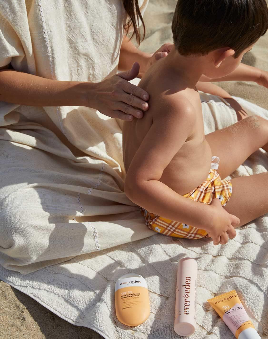 Evereden Evereden Kids Sunscreen SPF 50: Premium Mineral Sunscreen for Toddlers, Kids, and Whole Family - UVA/UVB Protection, Non-Toxic, Water-Resistant - Suitable for face and body - FSA Eligible