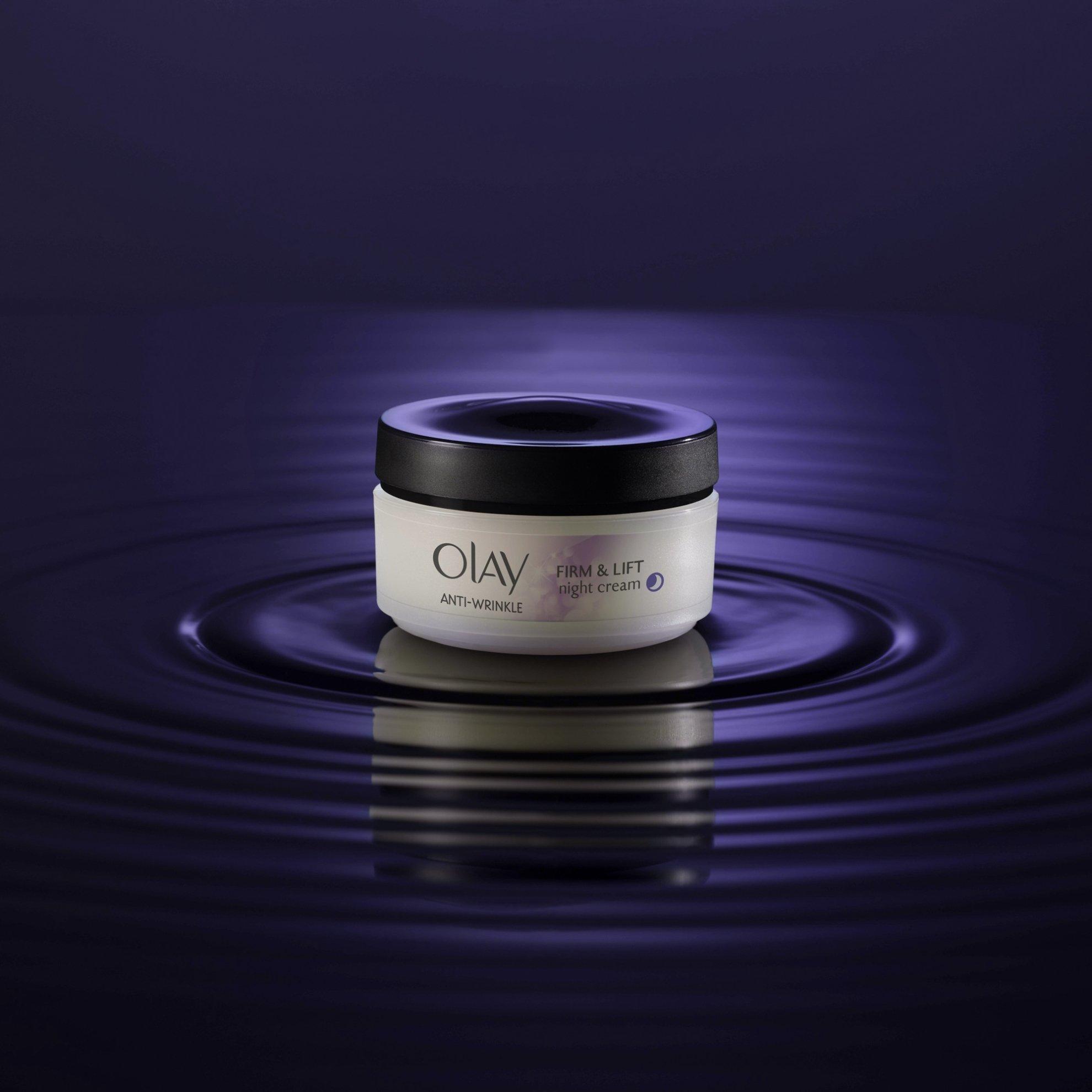 Olay Olay Anti-Wrinkle Firm and Lift Night Cream for 40+, 1.7 Ounce