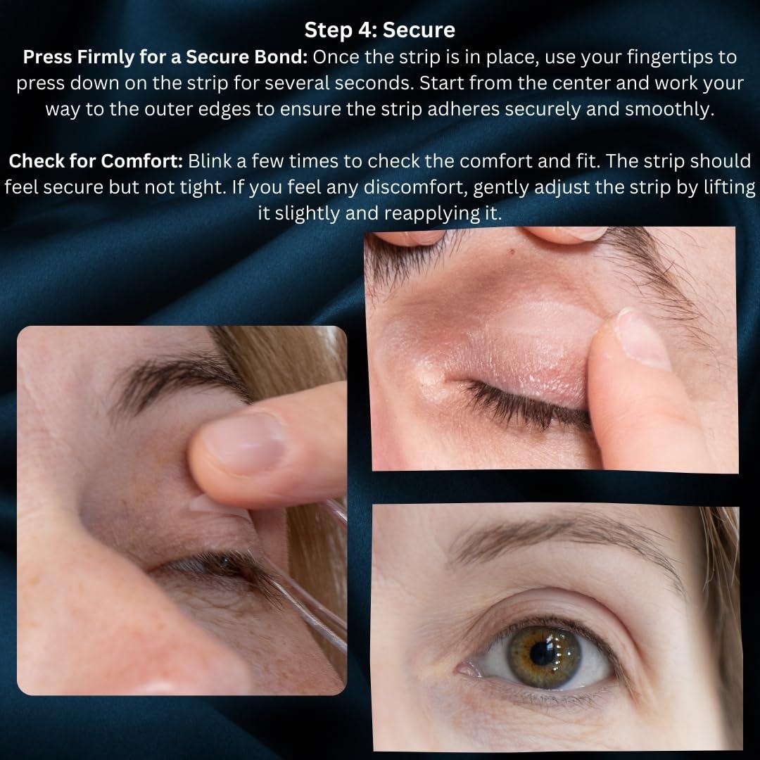 SeeRa SeeRa: Instant Lifting Eyelid Tape for Hooded & Droopy Eyes - Hypoallergenic, Waterproof, Invisible Eye Lift Strips, Non-Surgical, Eyelid Lifters & Stickers (4mm-7mm) (5mm-Intermediate)