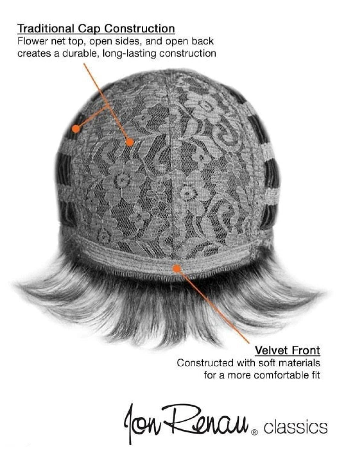 Jon Renau & Christy's Wigs Bundle - 3 items: Sheena Wig by Jon Renau, Christy's Wigs Q & A Booklet & Wide Tooth Comb - Color: 131T4S4