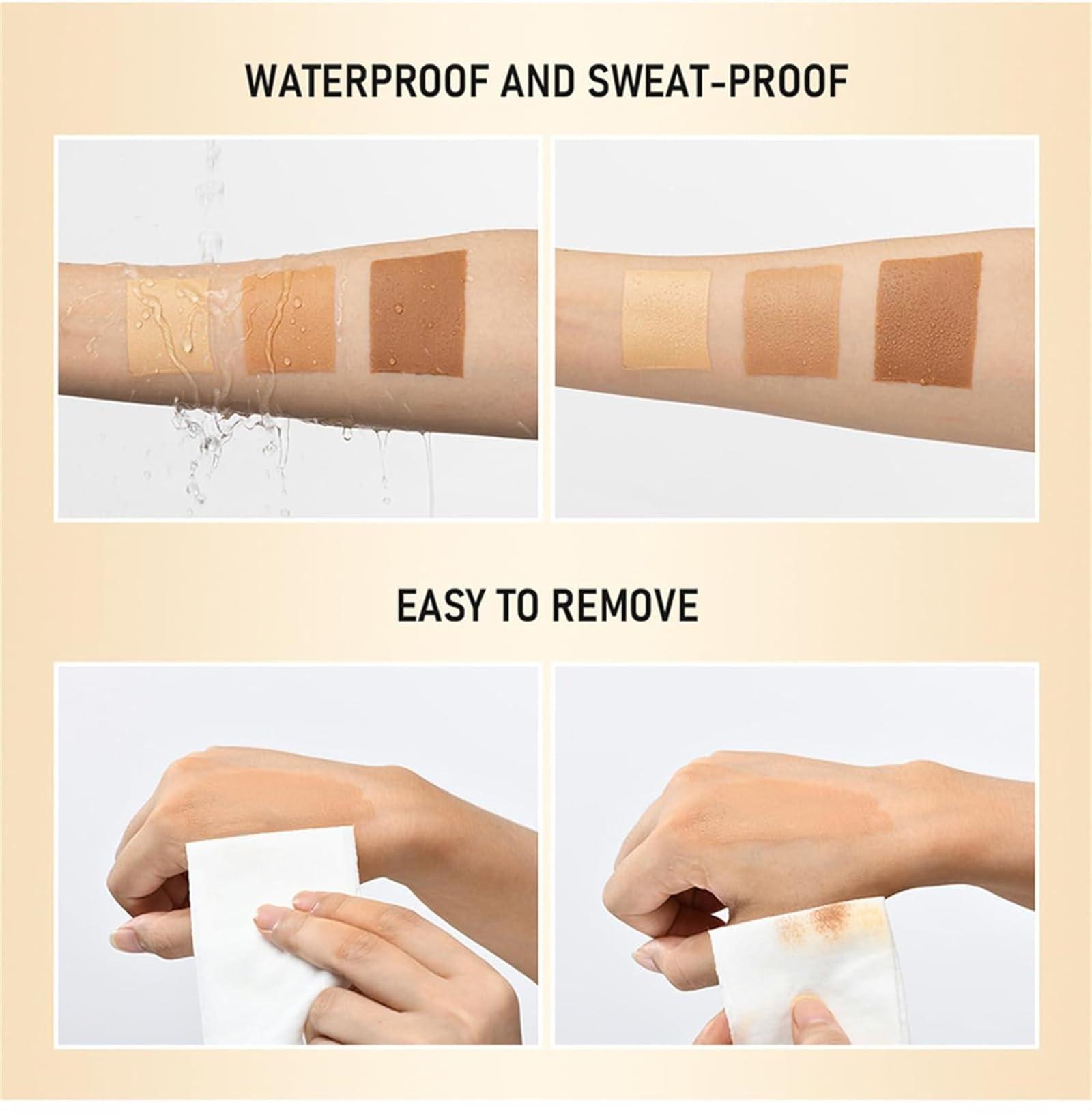 HUTENT Leg Makeup Waterproof No Transfer, Leg Makeup Lotion, Beauty Body Coverage Perfector, Leg and Body Cover Up Makeup, Long Lasting Body Foundation, Full Coverage Foundation and Concealer (1#)