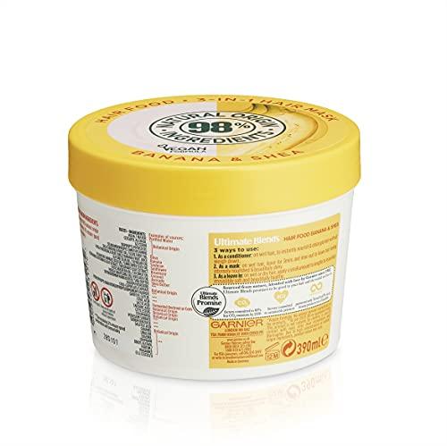 Garnier Garnier Ultimate Blends Hair Food Banana 3-in-1 Dry Hair Mask Treatment 390ml