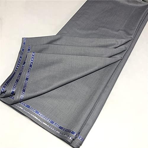 Generic MSBRIC 10Yards Cashmere Cotton Material for Men Cloth African Soft Cashmere Wool Men Fabric with Men Material for Man Garment Color 4732