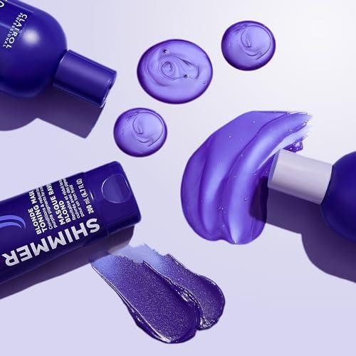 Clairol Professional Clairol Professional Shimmer Lights Purple Conditioner, 31.5 fl. Oz Neutralizes Brass & Yellow Tones For Blonde, Silver, Gray & Highlighted Hair Packaging May Vary