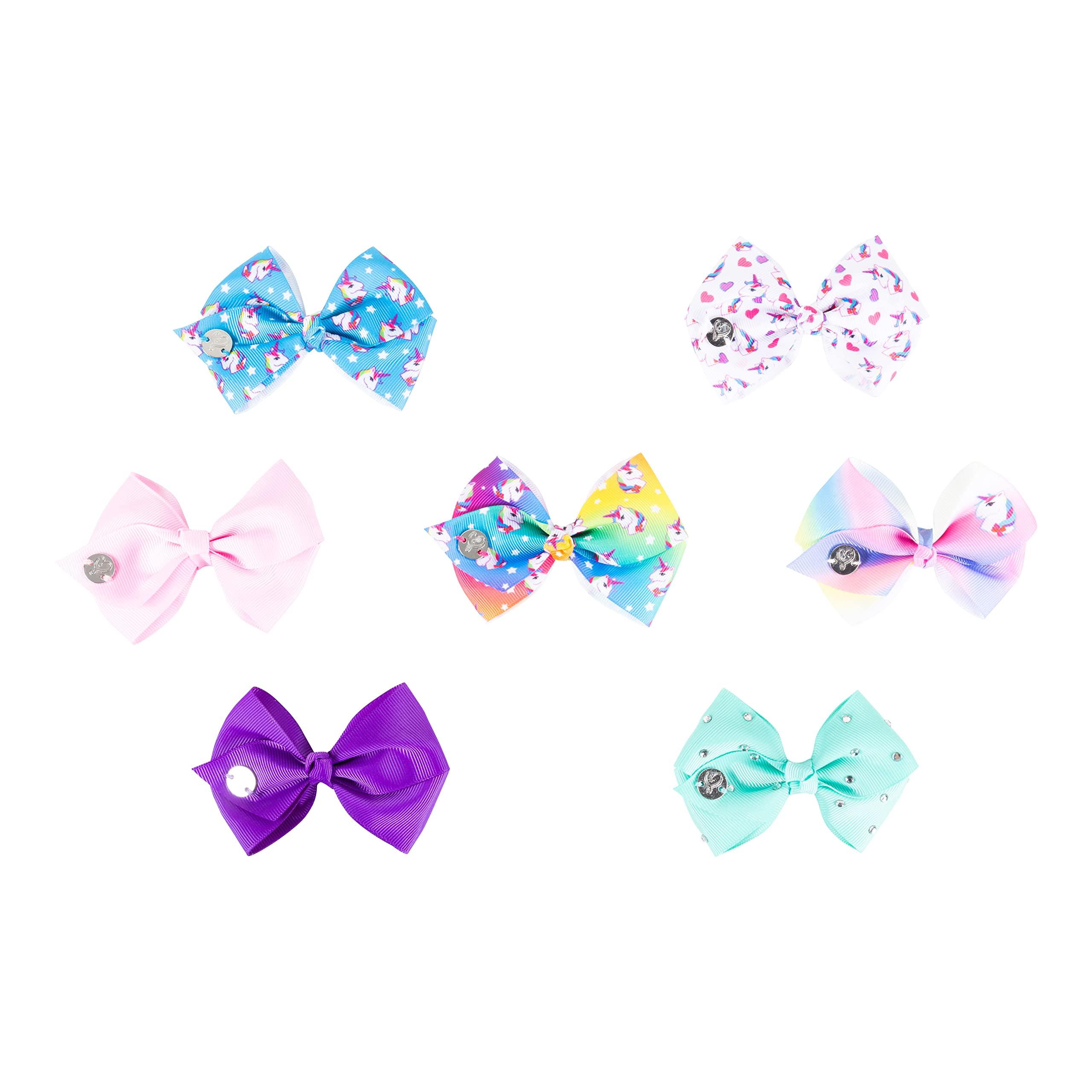 JoJo Siwa JoJo Siwa Days of the Week 7 Hair Bows Set for Girls - Hair Accessories - Ages 3+
