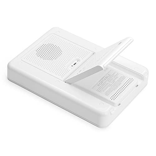 iHome iHome Beauty Portable Makeup Mirror with Bluetooth Speaker, 6" X 8" LED Distortion Free Mirror, Perfect for Travel Up to 20 Hours on a Single Charge