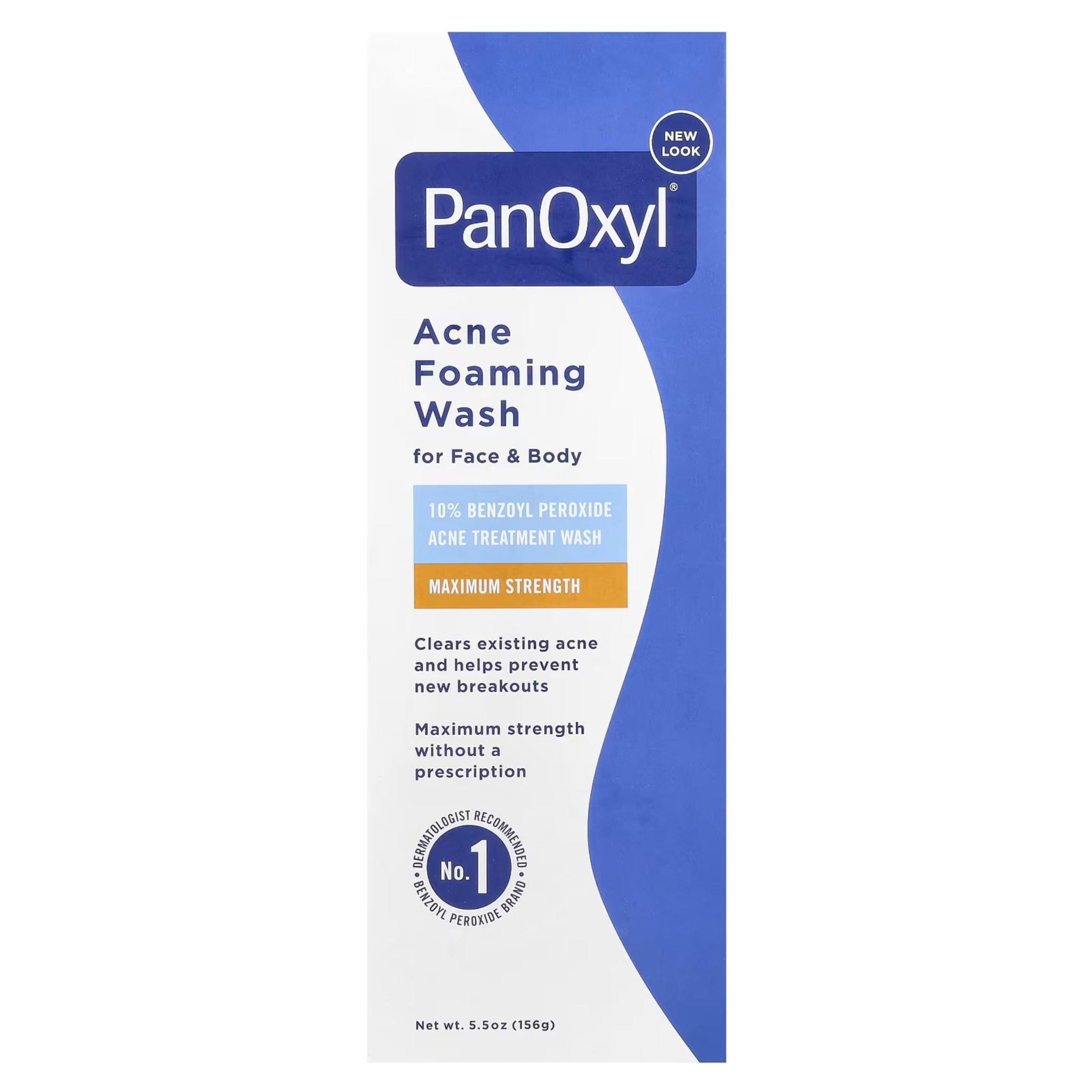 PanOxyl PanOxyl 10% Acne Foaming Wash 5.5 Ounce (Pack of 1)