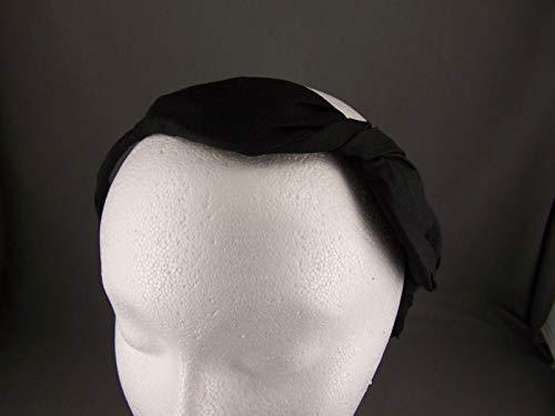 Wholesale Fashion HeadBand Black Fabric Wrapped Skinny 2 3/8" Wide Headband Hair Band Accessory Fascinator Headbands for Women