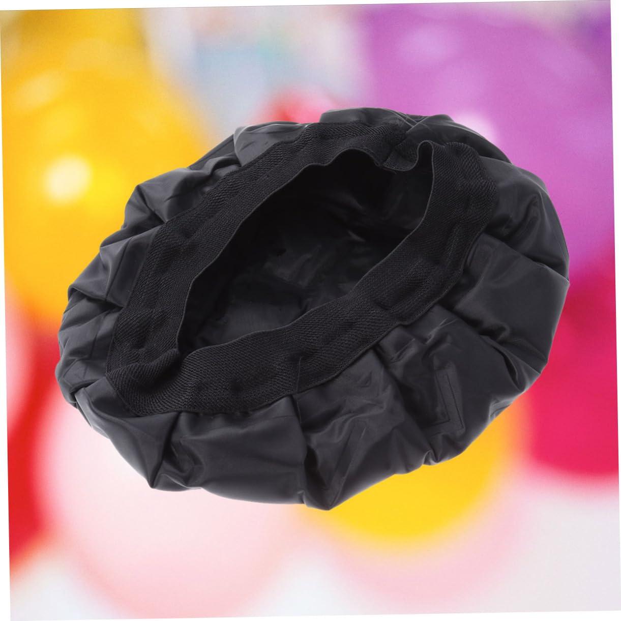 PLAFOPE PLAFOPE Heated Hair Cap Heat Conditioning Gel Steamer Hair Treatment Hair Products Universal Size Black