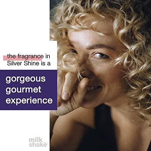 milk_shake milk_shake Silver Shine Light Purple Shampoo for Blonde Hair - Blonde Toner for Brassy Hair