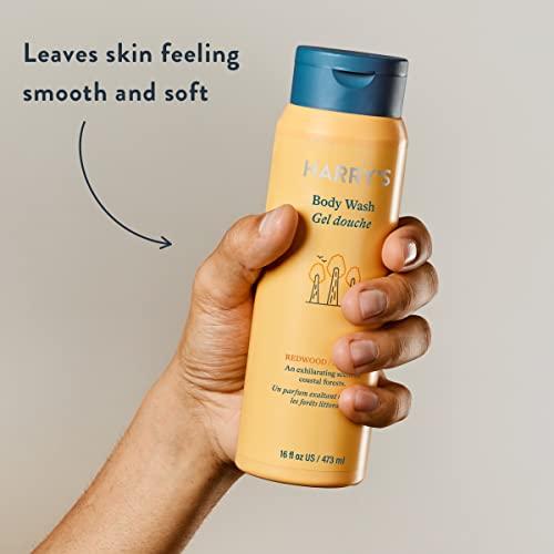 Harry's Harry's Men's Body Wash Shower Gel - Redwood, 16 Fl Oz (Pack of 3)