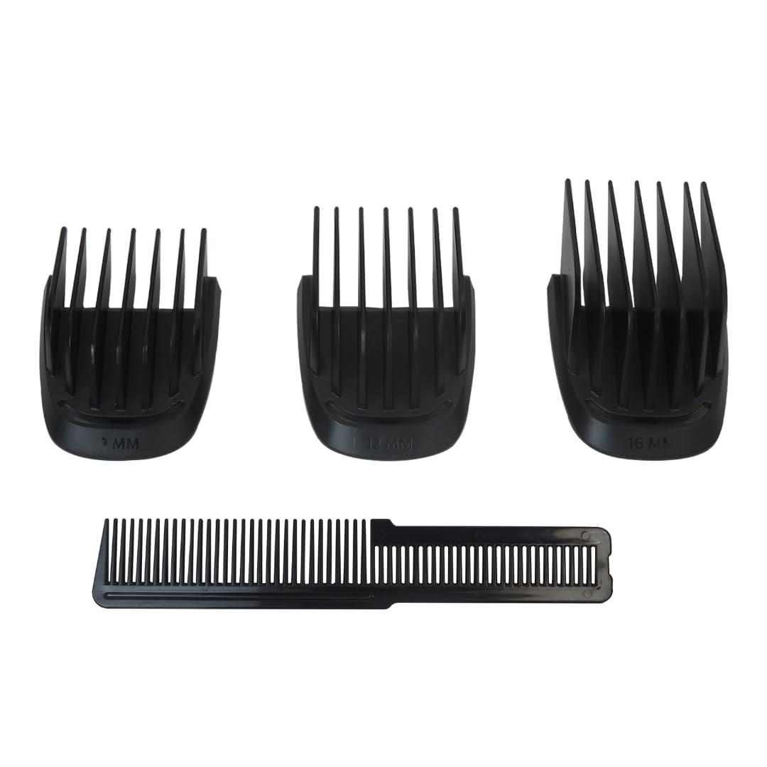 USonline911 Replacement 9mm 12mm 16mm Beard Stubble Hair Guide Guard Comb for Philips Norelco Multigroom Trimmer MG3750 MG3760 MG5750 MG5760 MG7750 MG7770 MG7790 MG7791