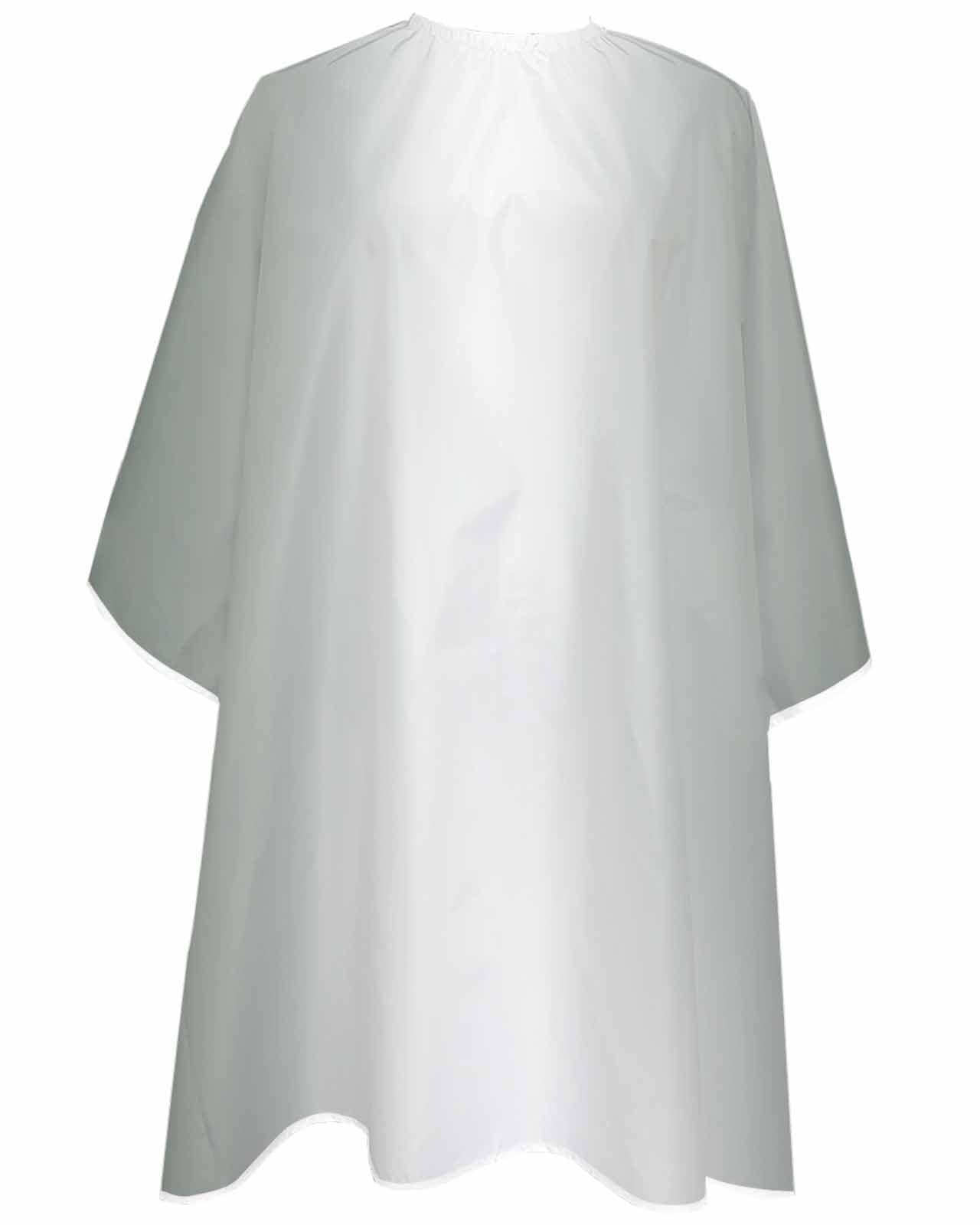 Double Love Ombre Grey White Barber Cape - Salon Hair Cutting Cape for Women,Men,Kids,Adults,Contemporary Minimalist Gradient Haircut Cape with Adjustable Elastic Neckline Hairdressing Stylist Cape Accessories