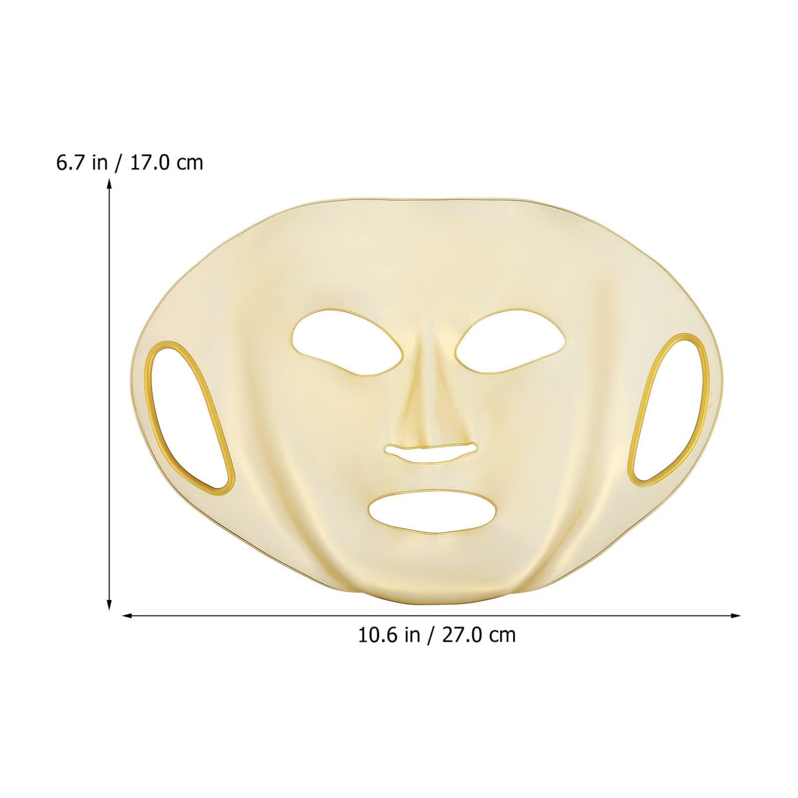 Ipetboom Ipetboom 3 Pcs Reusable Silicone Facial Mask Cover for Sheet Silicone Skin Mask Reusable Moisturizing Silicone for Sheet Prevent Evaporation Care Tool
