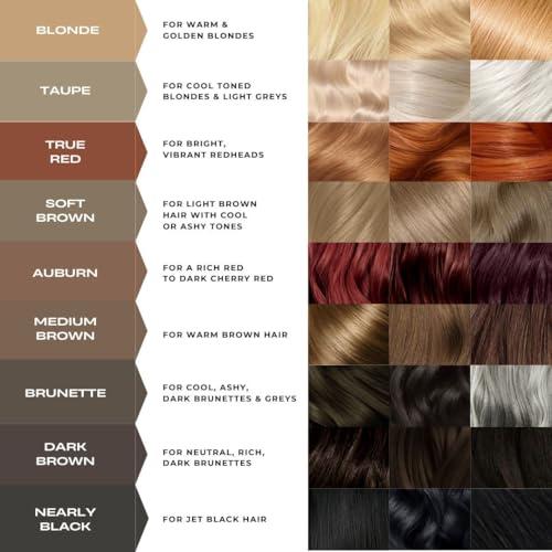 MADLUVV MADLUVV Brow Stamp Refill* - Color Stamp for Brows & Root Touch Up for Women & Men, Instantly Conceal Hair Loss, Grey Hair, Thinning Hair with Stain-Proof/Smudge-Proof Powder Formula (True Red)