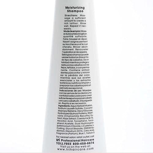 TRIDESIGN TRI Hair Care Moisturizing Shampoo - Revitalizing Hair Shampoo with Topical Nutrition Complex for Men and Women, Home or Salon Shampoo, 34 Oz Hair Products to Hydrate & Nourish Hair