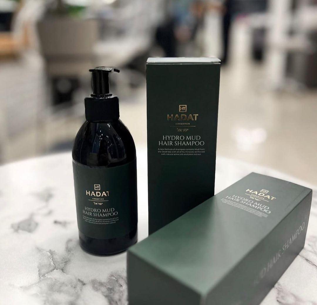 HADAT Cosmetics HADAT Hydro Mud Hair Shampoo 10.14 Fl. Oz. (300 ml) Exfoliating Shampoo - Combats Dandruff & Oiliness. Formula Enriched with Natural Active Oils and Plant Extracts, Nourishes and Moisturises