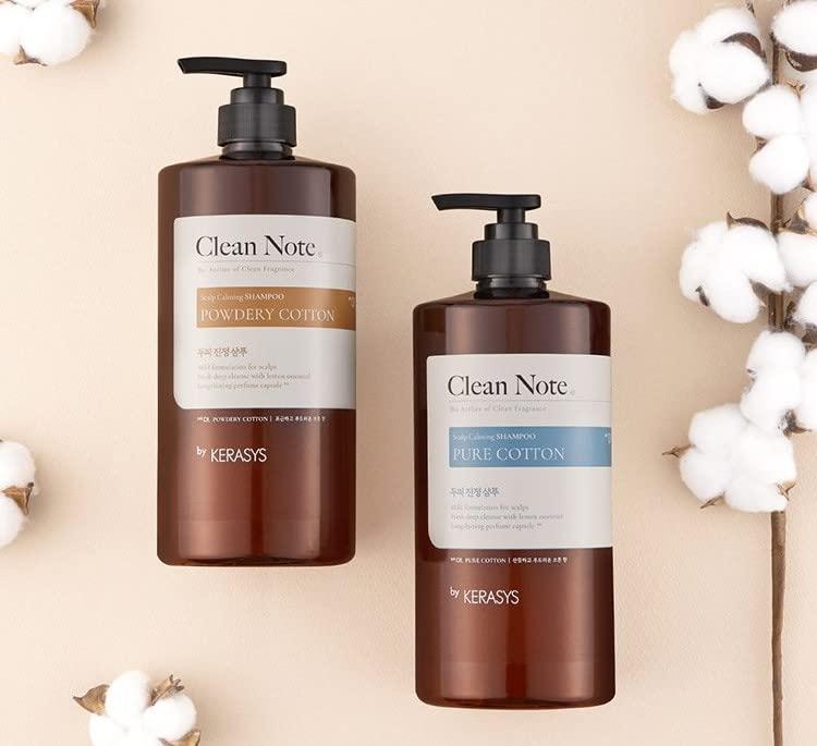 Sal Kerasys Clean Note Pure Shampoo Cotton Flavor 1L