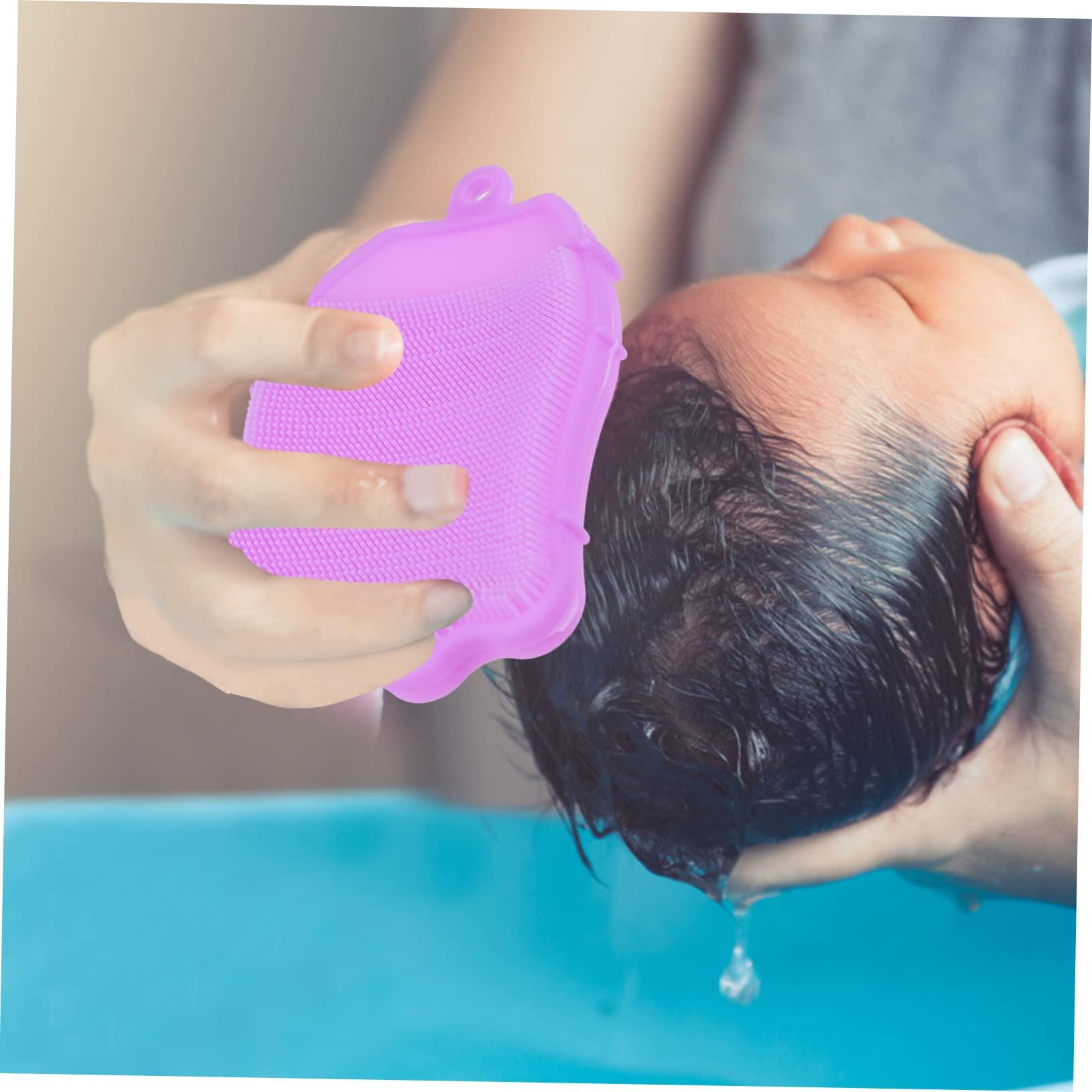 Gogogmee Gogogmee Silicone Baby Shower Bath Brush for Infants Family Bathing Tool Exfoliating Pad Gentle on Skin Easy to Clean Non-Slip