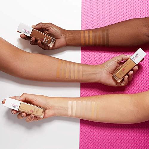 Maybelline New York Maybelline New York Foundation, Superstay 24 Hour Longlasting Foundation, Lightweight Feel, Water and Transfer Resistant, 30 ml, Shade: 21, Nude Beige