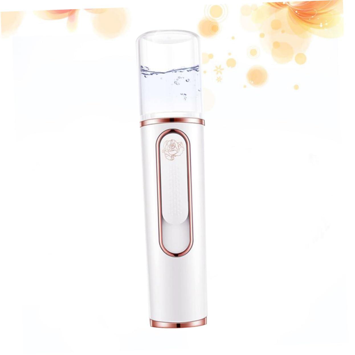 Beavorty Beavorty Portable Humidifer Nano Facial Mister Nano Mist Sprayer Rechargeable Mist Sprayers Facial Mist Facial Spa Steamer Nano Mist Cooler Facial Steamer Portable Steamer White