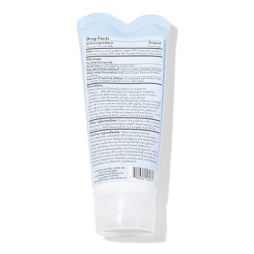 California Baby California Baby Everyday SPF 30+ Sunscreen | Broad Spectrum | Titanium Dioxide | Scented Mineral Sunscreen | Reef Safe Sunscreen | Hypoallergenic Physical Sunscreen | 82g / 2.9oz