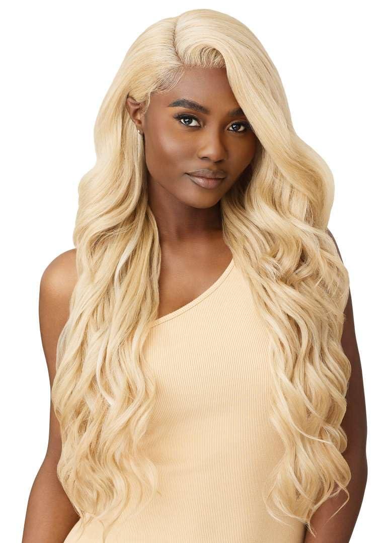 Outre Outre Lace Front Wig - Perfect Hair Line 13X6 - Arnell (OFF BLACK 1B)