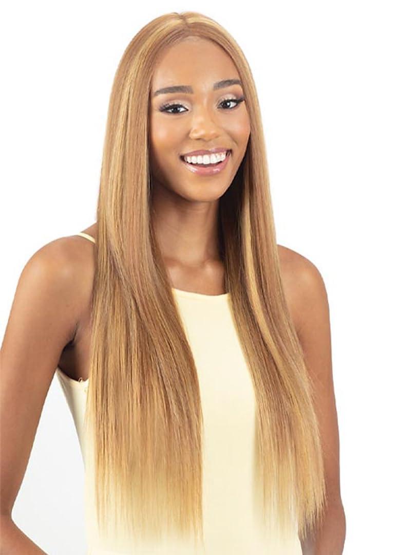 Mayde Beauty Mayde Beauty Bloom Bundle Straight Weave Hair Multipack With Closure STRAIGHT 4PCS (18\"20\"22\"+CL) (4 Medium Brown)