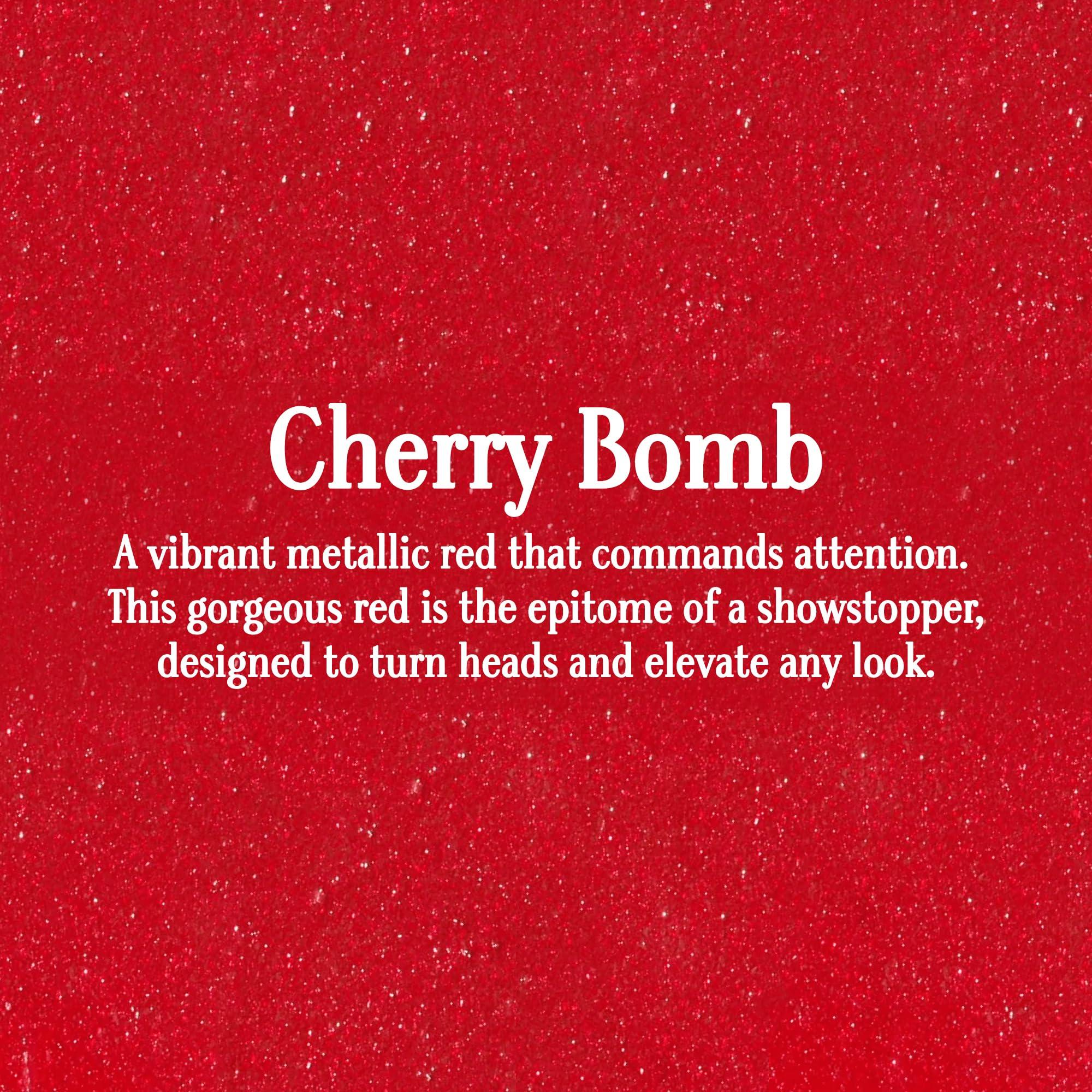 Gerard Cosmetics Gerard Cosmetics Metal Matte Liquid Lipstick Cherry Bomb, Matte Red Lipstick with Metallic Finish, Long Lasting, Hydrating Ingredients, Cruelty Free & Made in the USA