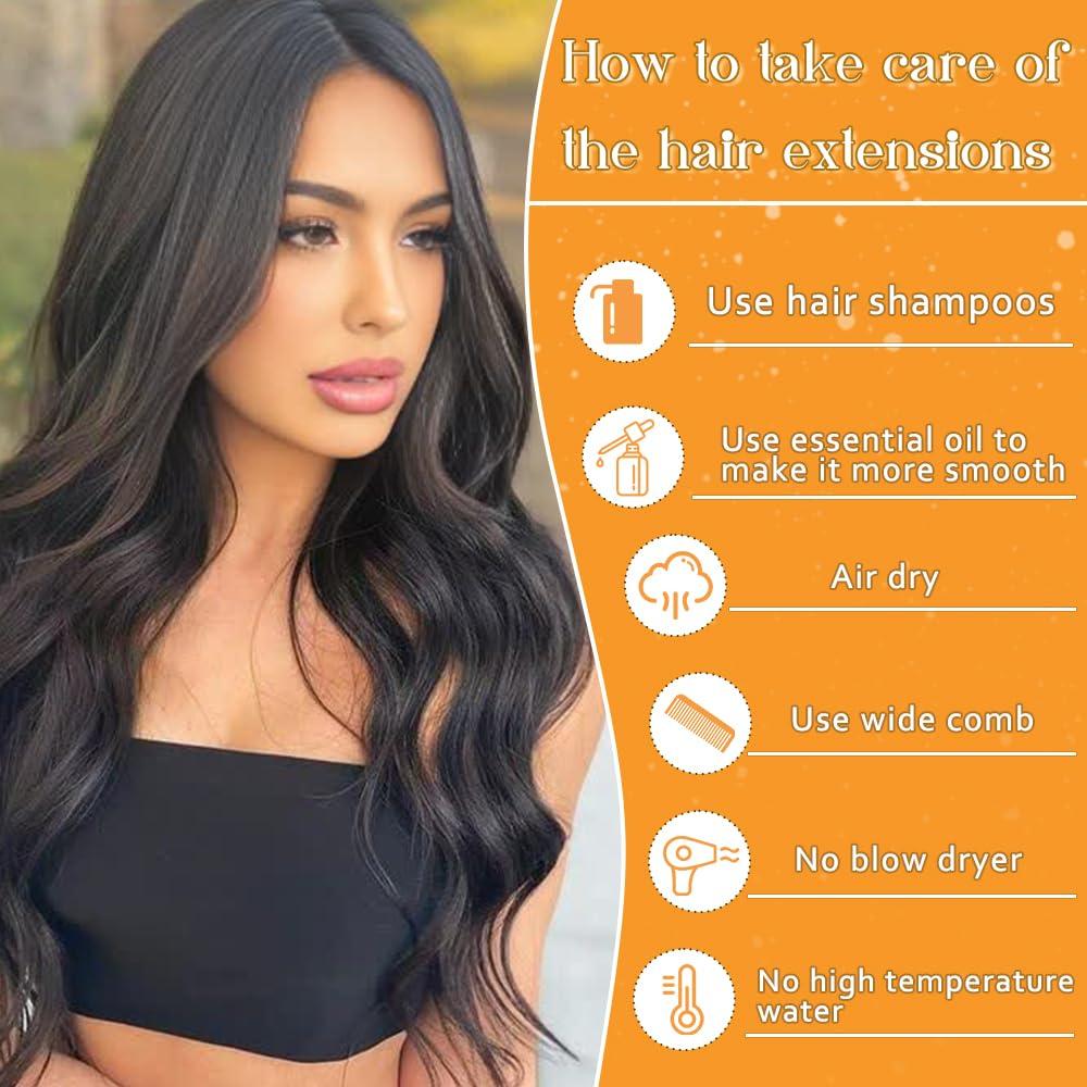 YDDM 20pcs 14 Inch Tape in Hair Extensions, Chocolate Brown Mixed Dark Auburn Tape in Hair Extensions Human Hair Straight Tape Ins Invisible Remy Tape in Hair Extensions Human Hair (4/4/33A#, 14 Inch)