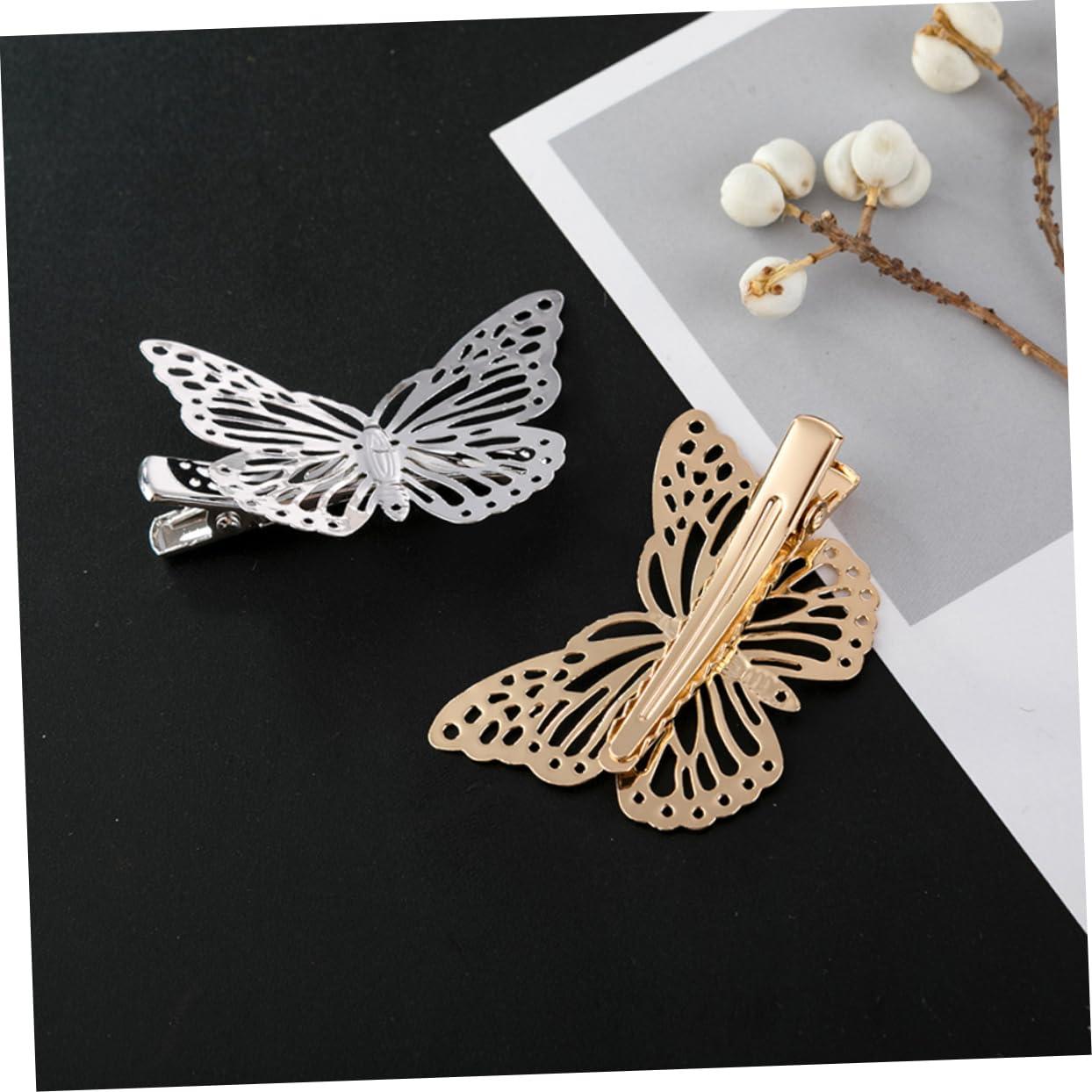 Cinaci Cinaci 8 Pieces Silky Satin Big Hair Bows for Women Girls Teens, Fancy Long Tail Bow Hair Clips French Hair Barrettes Hair Accessories