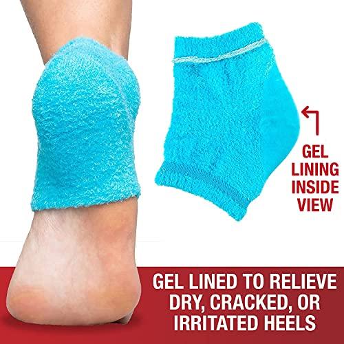 Kerasal Kerasal Intensive Foot Repair Skin Healing Ointment, 1 Oz and Zen Toes Moisturizing Gel Socks, One Pair