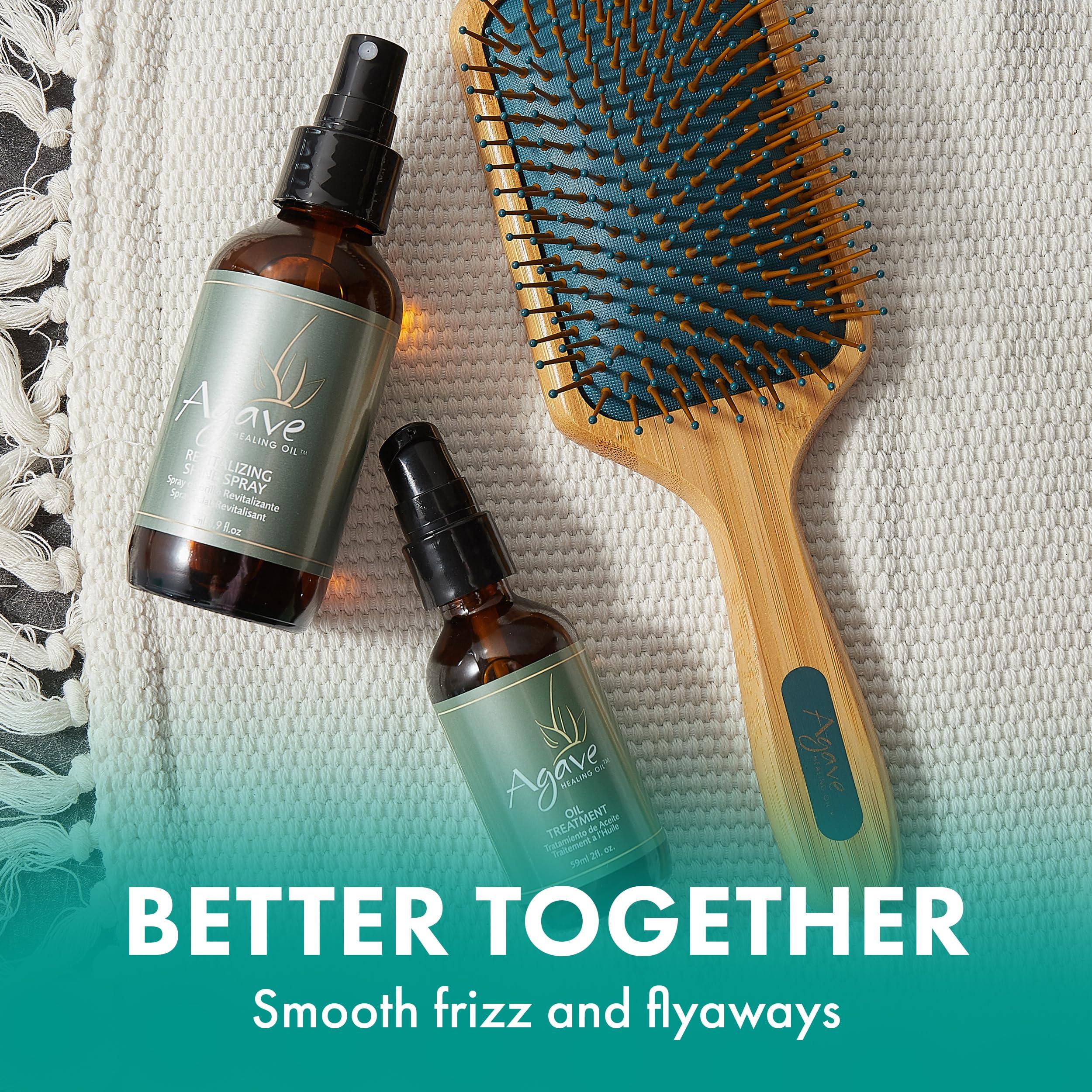 Agave HEALING OIL Agave Healing Oil Treatment Hydrating & Smoothing Hair Oil for Frizz Control & Shine 3.75 fl oz