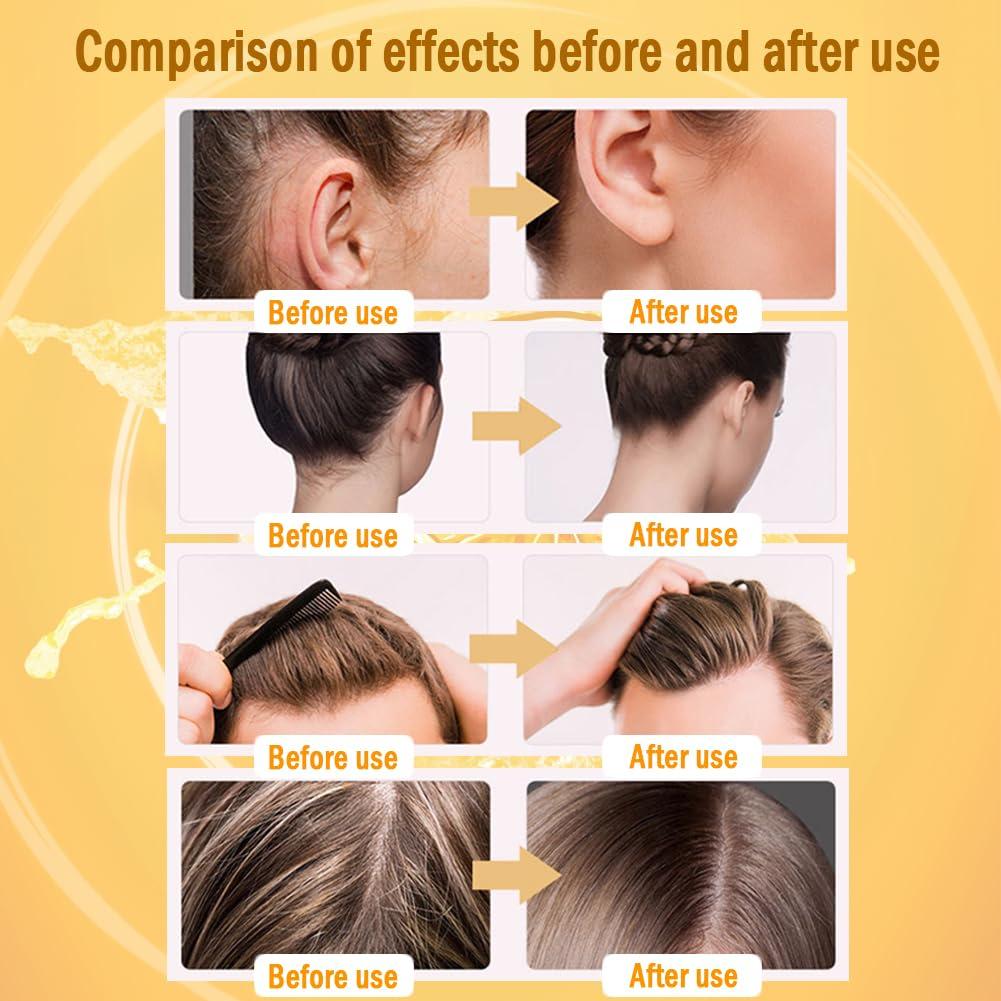 Loske Hair Wax Stick, Wax Stick for Hair Slick Stick, Long-Lasting Not Greasy Hair Styling Wax for Hair Edge Control Smooth Wigs Flyaways Edge Frizz Hair, Natural Matte Finish (2PCS)