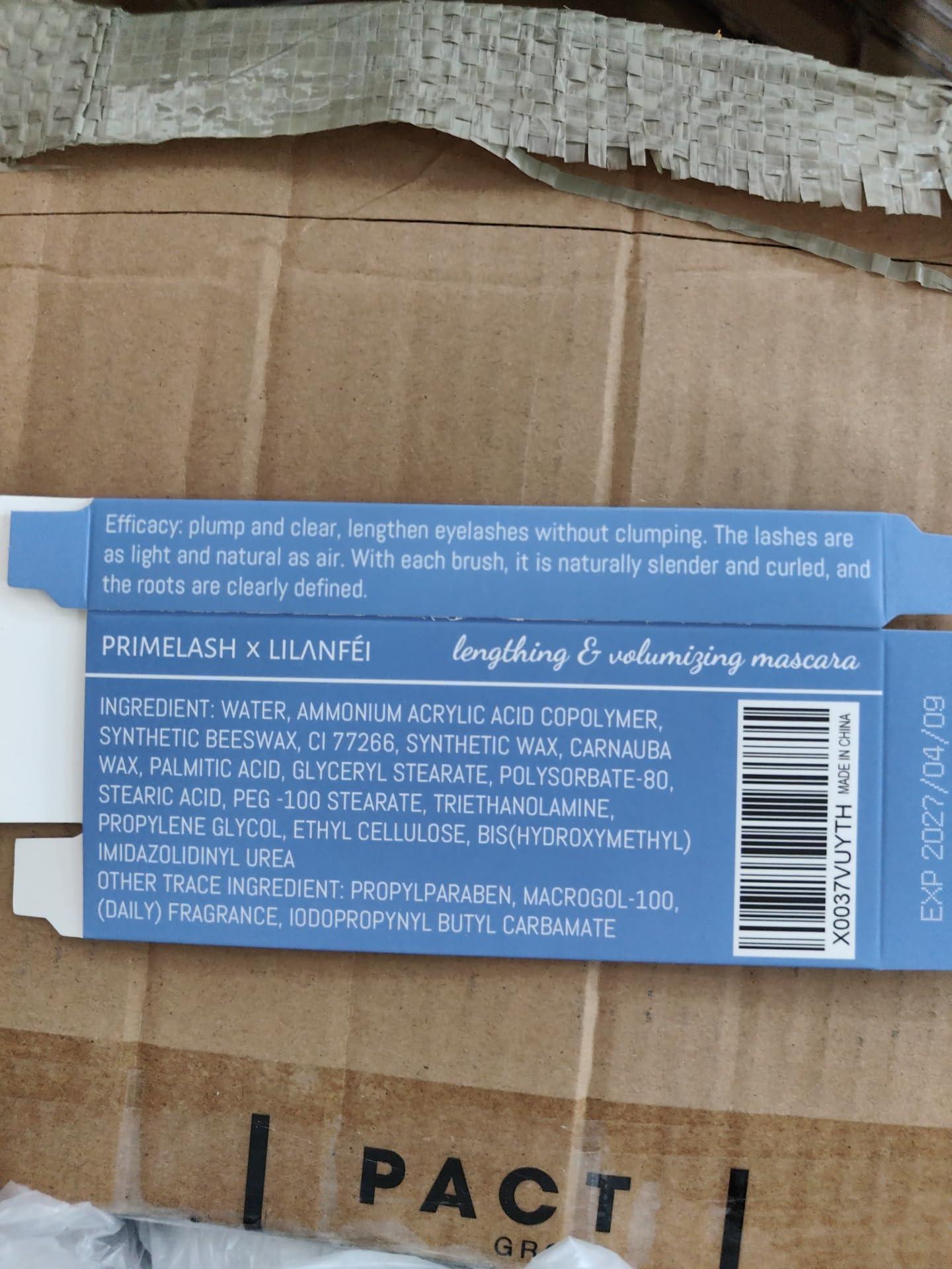 fupah Mascara for Older Women 60 Plus, Mascara for Women over 60 with Thinning Lashes, Waterproof Mascara Black, Hypoallergenic Tubing Mascara Black Volume and Length for Sensitive Eyes (1 Pack)