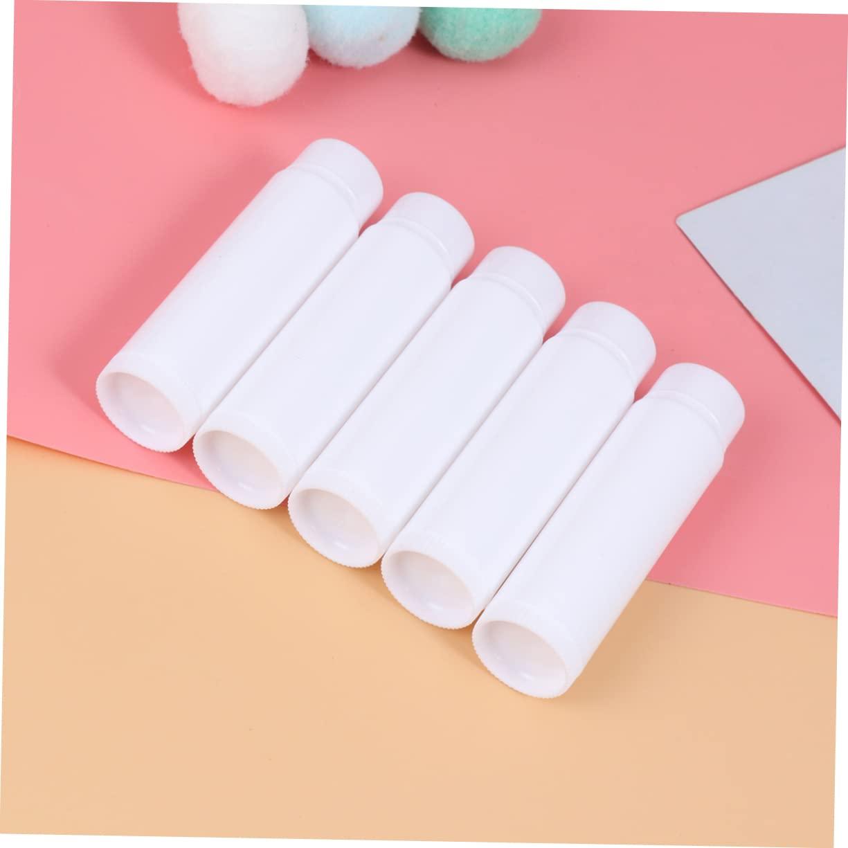 BIUDECO 25pcs Chap Sticks for Your Lips in Bulk Lipstick for Women for Women Refillable Lip Balm Bottle DIY Balm Container Sample Size Tubes Crafting Supplies Wax Tube