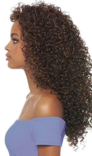 Outre Outre Synthetic Hair Half Wig Quick Weave Batik Dominican Curly (DR2730)
