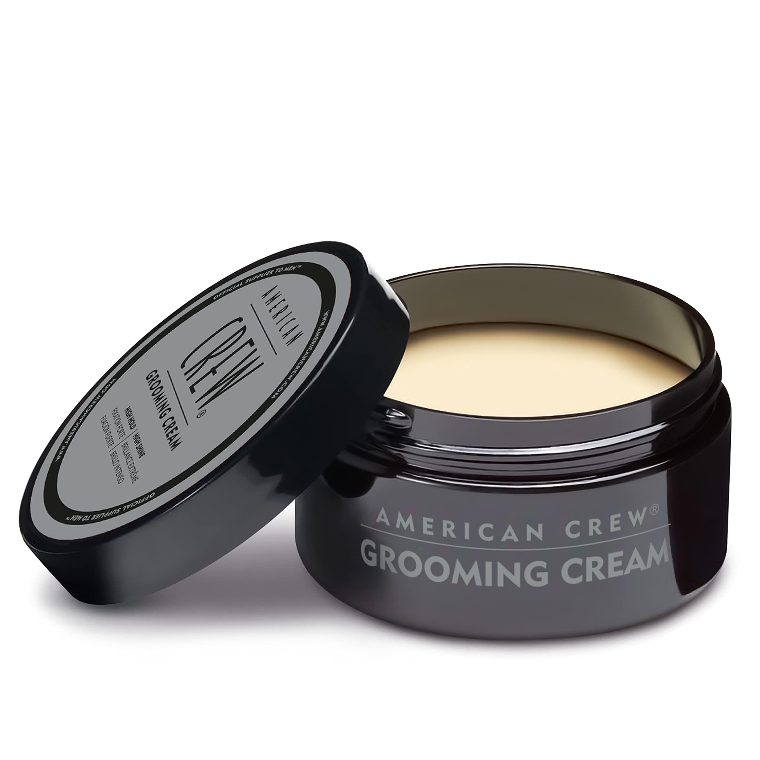 AMERICAN CREW American Crew Men\'s Grooming Cream (OLD VERSION), Like Hair Gel with High Hold with High Shine, 3 Oz (Pack of 1)