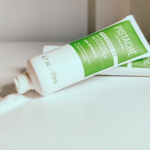 Pistach Skincare Pistach Skincare Pistachio Oil On-the-Go Radiance Set + Whipped Body Butter + 5-Pc Mini Collection (Travel)+ Hydrates and Nourishes + Vitamin E + Antioxidant Protection