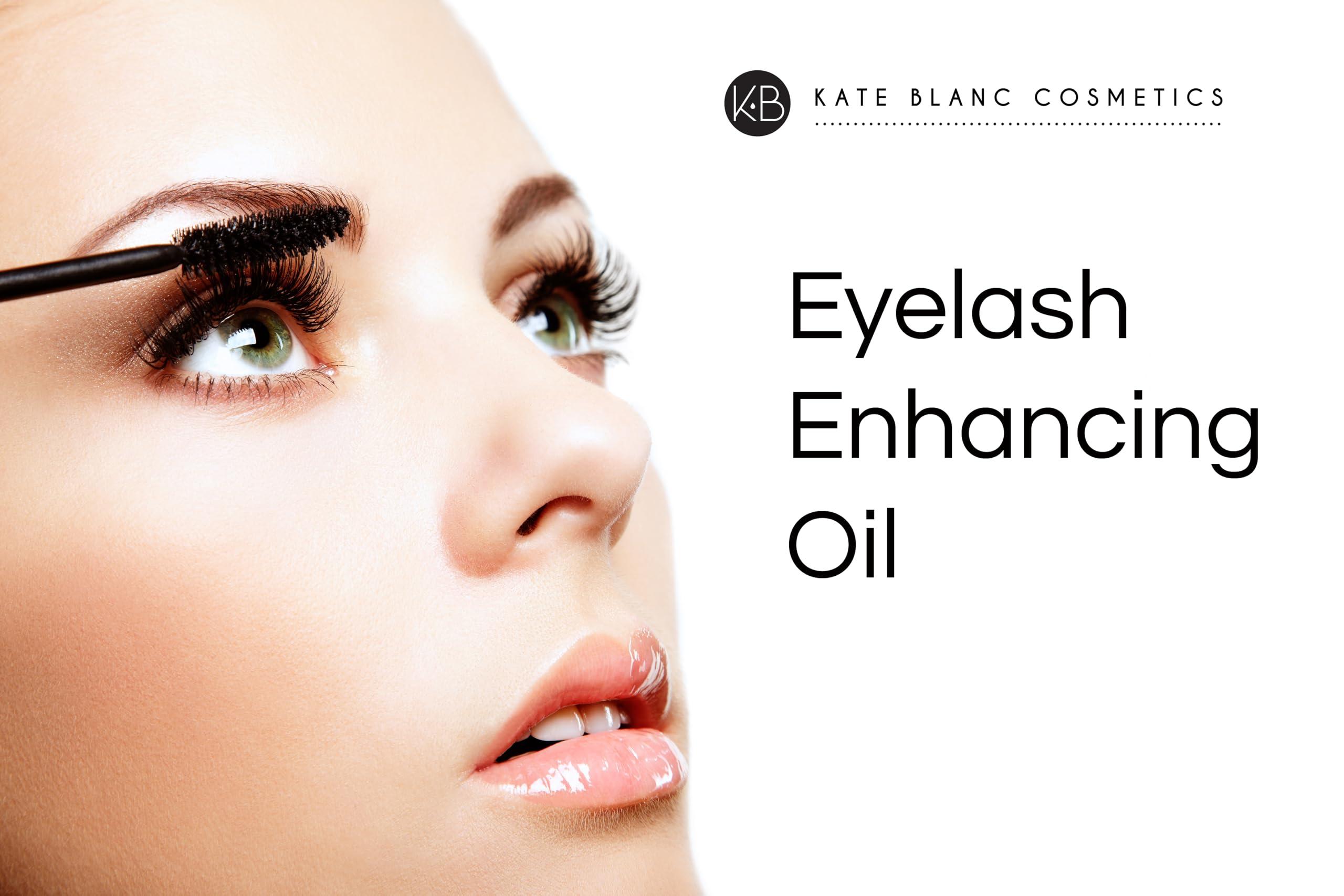 Kate Blanc Cosmetics Kate Blanc Cosmetics Organic Castor Oil (4oz). 100% Pure, Cold Pressed, Hexane Free in a Glass Bottle. Stimulate Growth for Eyelashes, Eyebrows, Hair. Skin Moisturizer & Oil Cleanse with Starter Kit