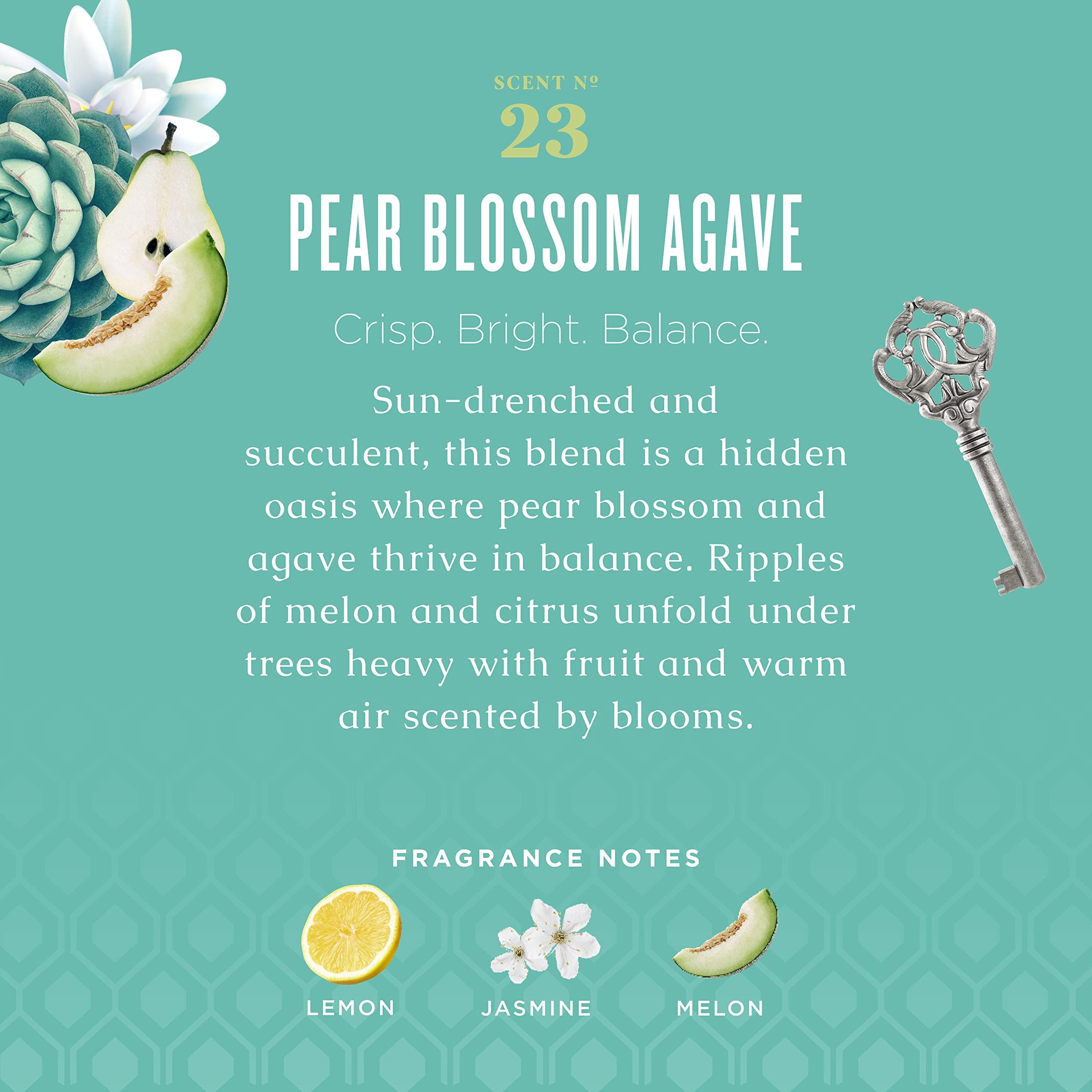 Caldrea Caldrea Hand Lotion, For Dry Hands, Made with Shea Butter, Aloe Vera, and Glycerin and Other Thoughtfully Chosen Ingredients, Pear Blossom Agave Scent, 10.8 oz (Packaging May Vary)