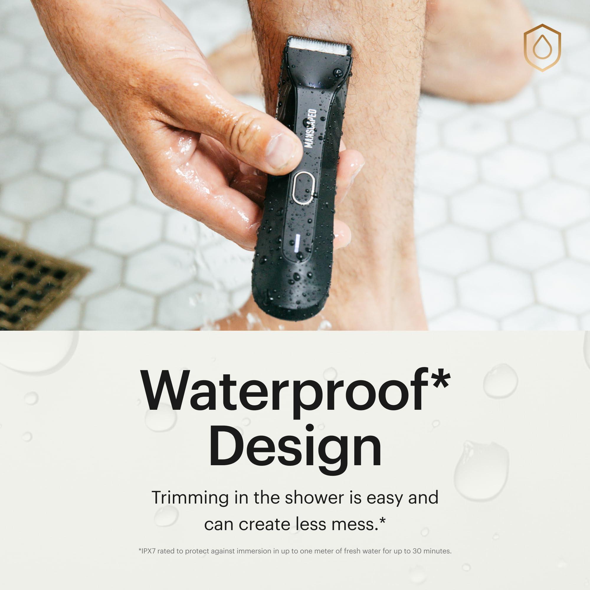 MANSCAPED MANSCAPED The Beard & Body Bundle Contains: The Beard Hedger Premium Precision Trimmer & The Lawn Mower 4.0 Men's Waterproof Electric Groin & Body Hair Trimmer