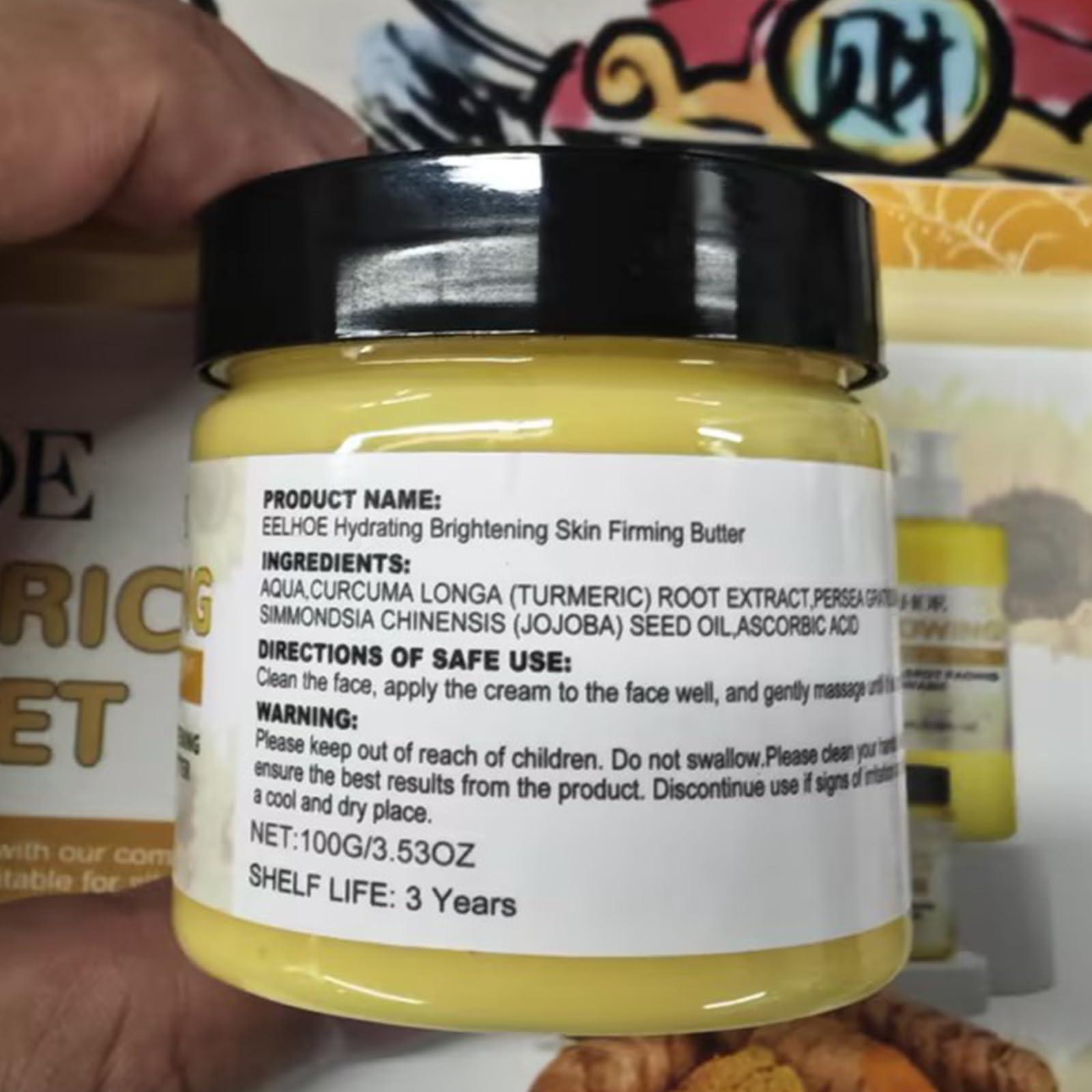 Omexry Turmeric Glow Combo Skincare Set, Turmeric Skin Care Set, Turmeric Glow Face Wash, Turmeric Scrub Glow Butter and Glow Butter, Face Care Set for Women (1 Set)