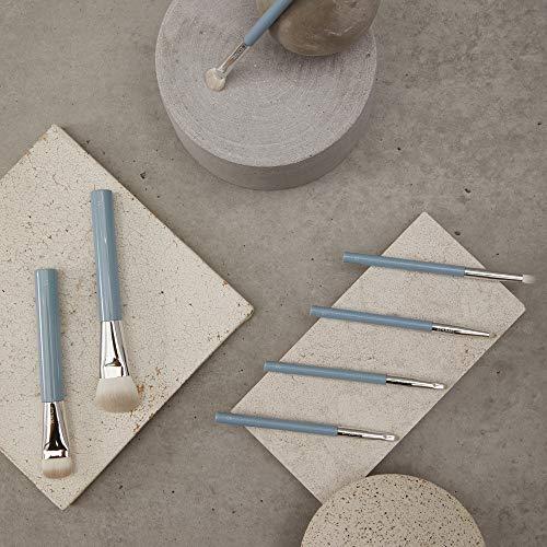 EQUMAL EQUMAL Makeup brush set 8pcs with Soft Synthetic hair, Comfortable handle, Eye shadows Face brush Kit 03, CONTOURING FREEPASS COLLECTION