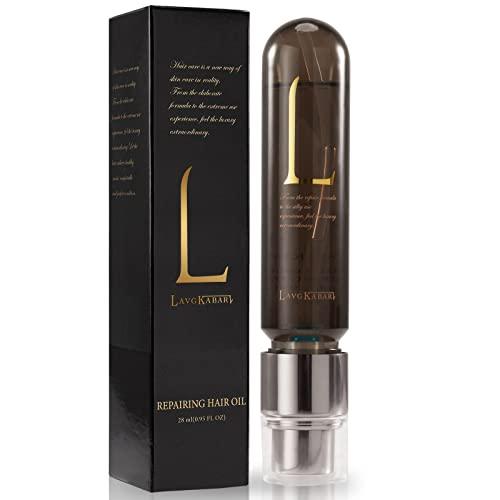 LAVG KABAR LAVG KABAR Hair Oil,Repair Dry Damaged Hair Quickly,Hair Treatment Oil for Men and Women,Curly Frizzy Hair Oil (28ml)