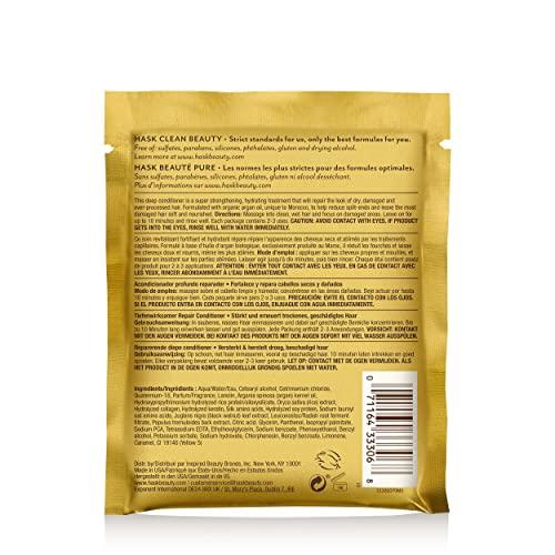 HASK HASK ARGAN OIL Repairing Deep Conditioner Treatments for all hair types, color safe, gluten free, sulfate free, paraben free - Pack of 2