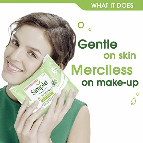 Simple Simple Kind To Skin 25 Cleansing Facial Wipes (3 pack)