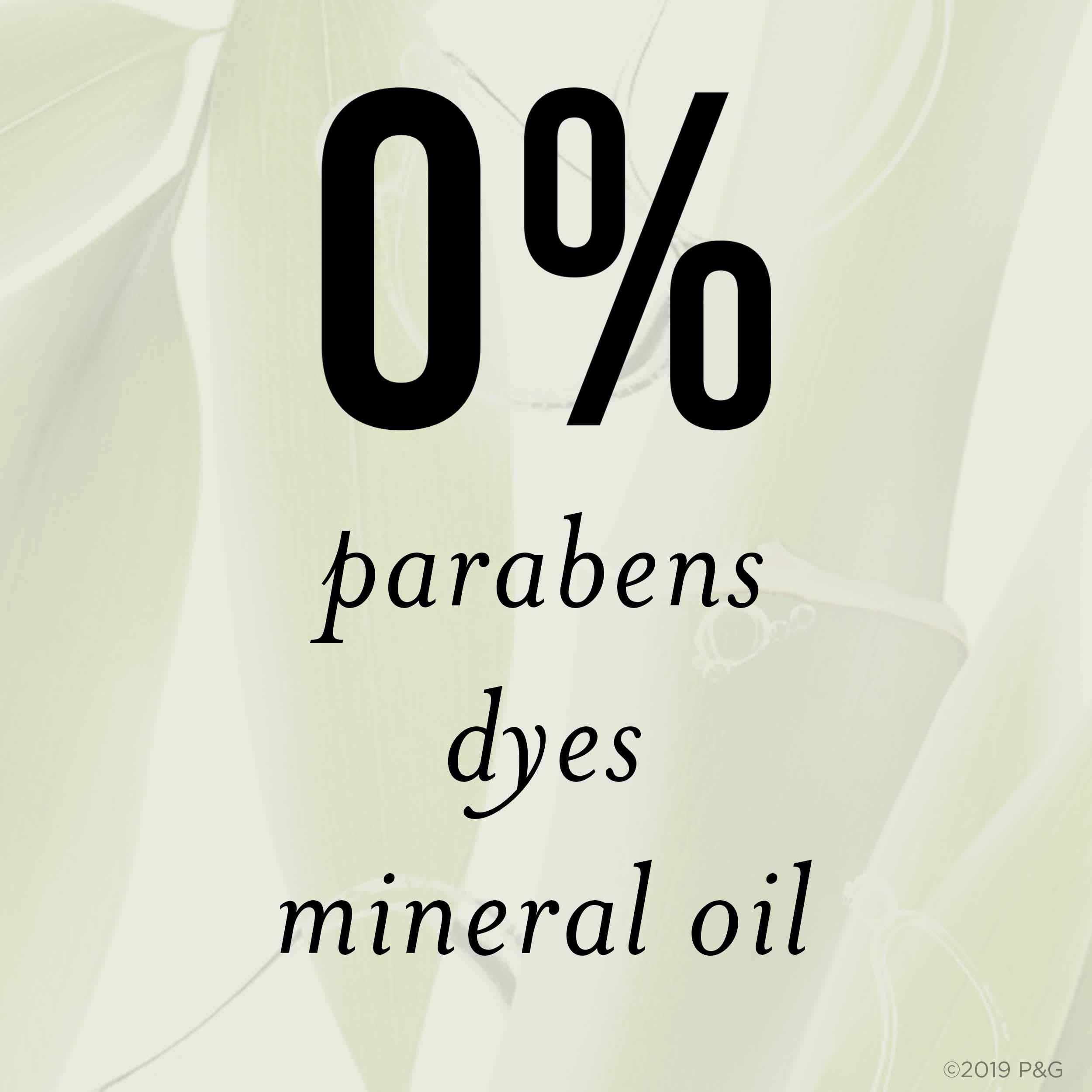 Pantene Pantene Nutrient Blends Bamboo Hair Volume Multiplier Silicone Free Shampoo For Fine, Thin Hair, 9.6 Fl oz, 2.583 Fl oz