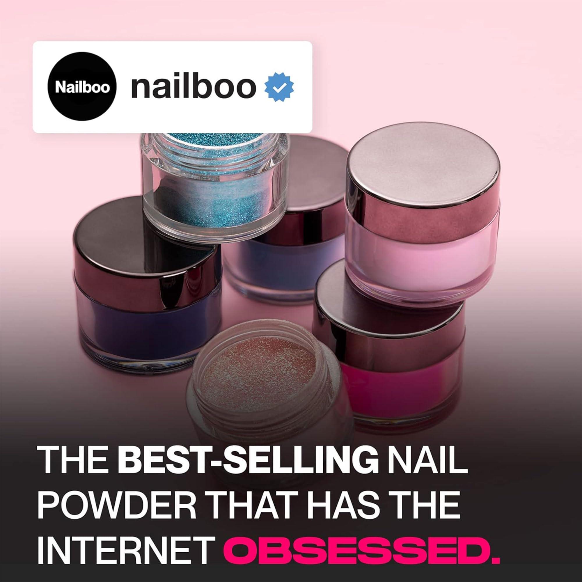 Nailboo Nailboo PREMIUM Nail Dip Powder, Long-Lasting Dip Nails, Use With Nailboo Essential Liquids, Nailflex & Chill Pale Nude Nail Dip Powder, 0.5 oz (1 Pack)